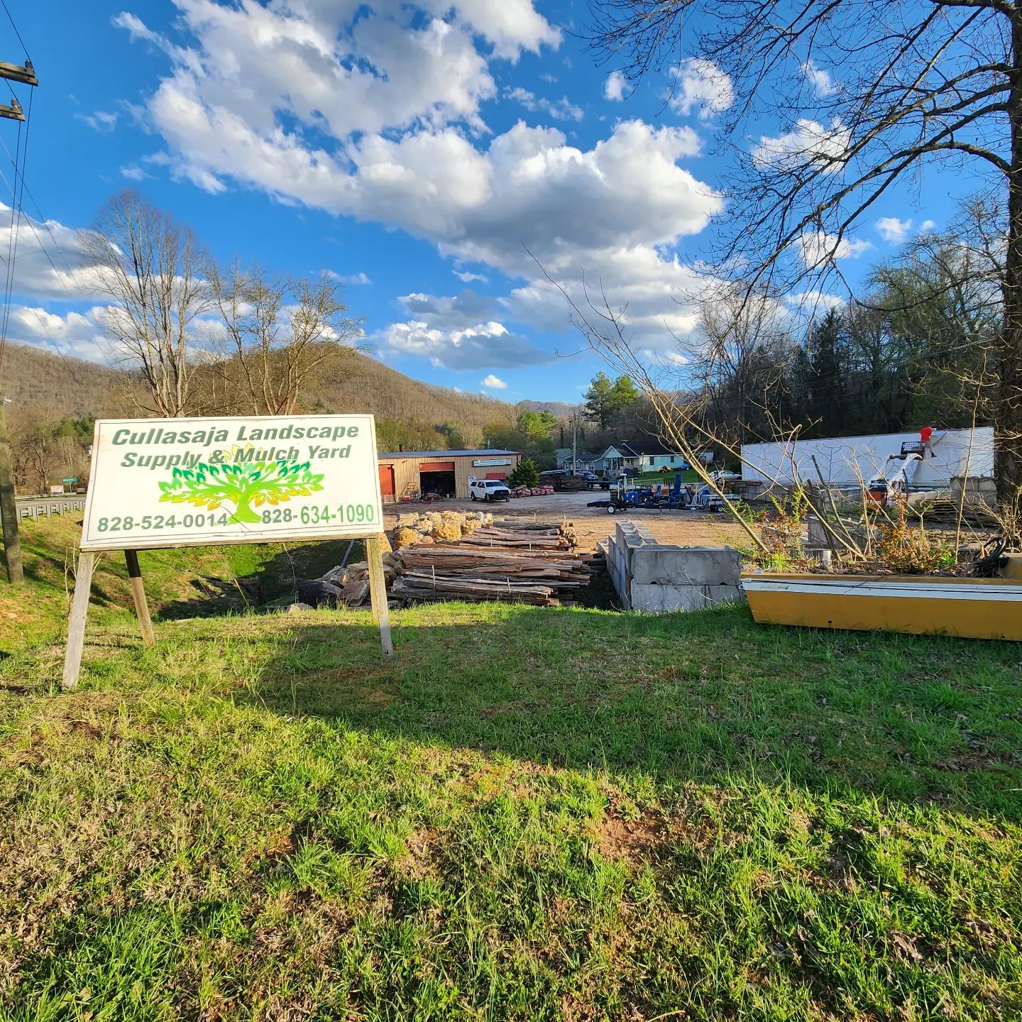 Prime landscape supply yard – WNC business opportunity